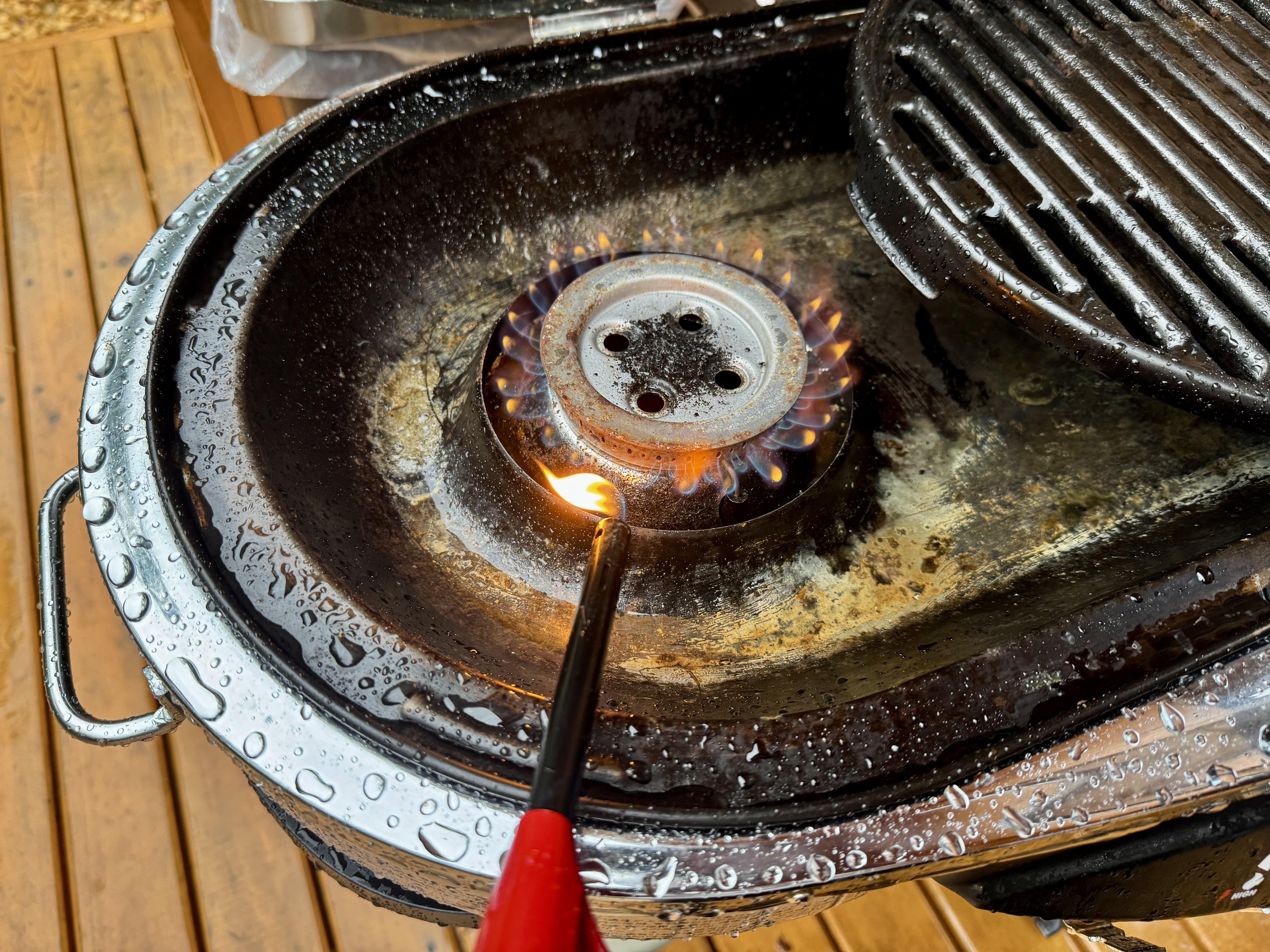 チャッカマン点火