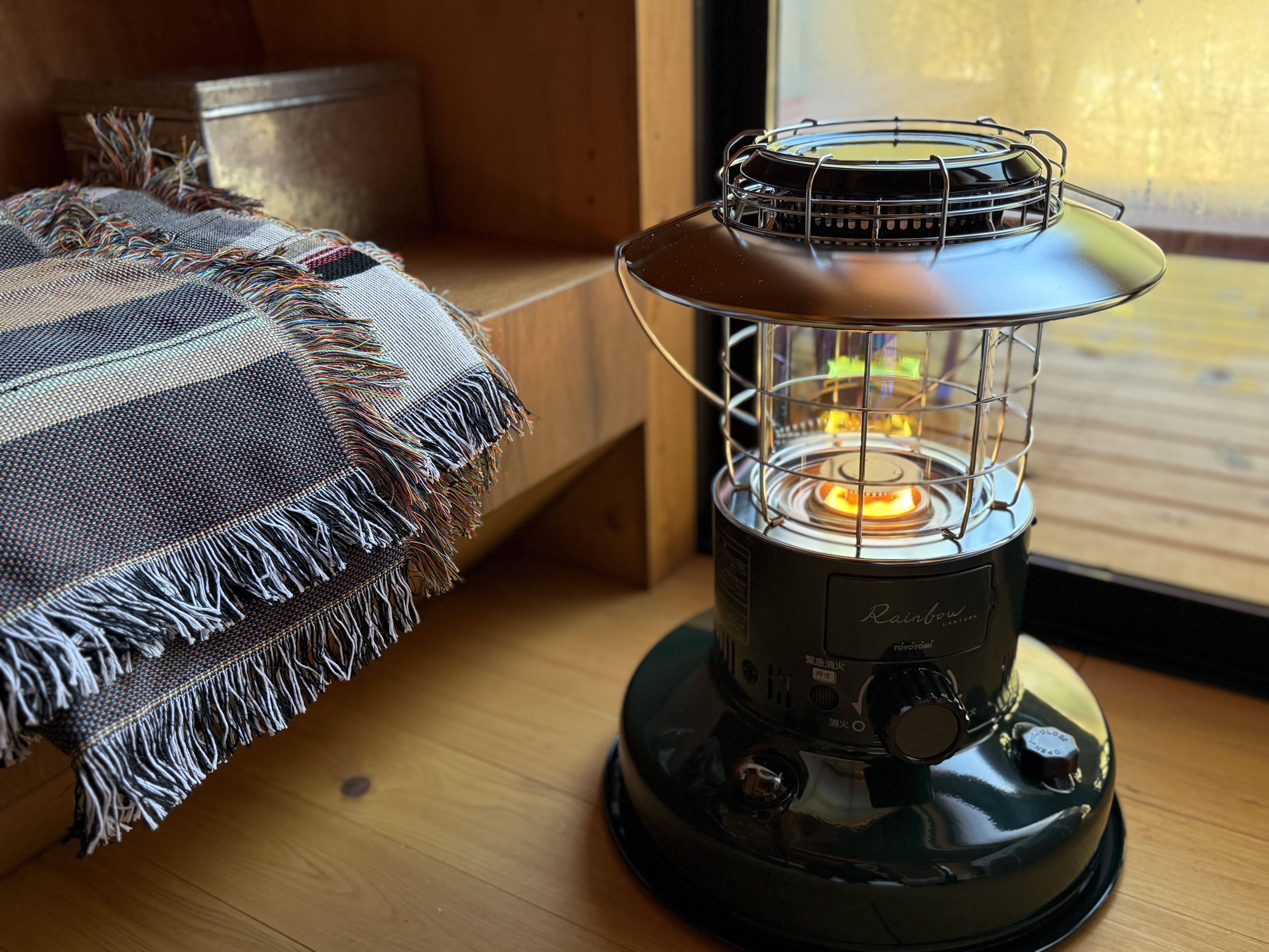 灯油ストーブ注意