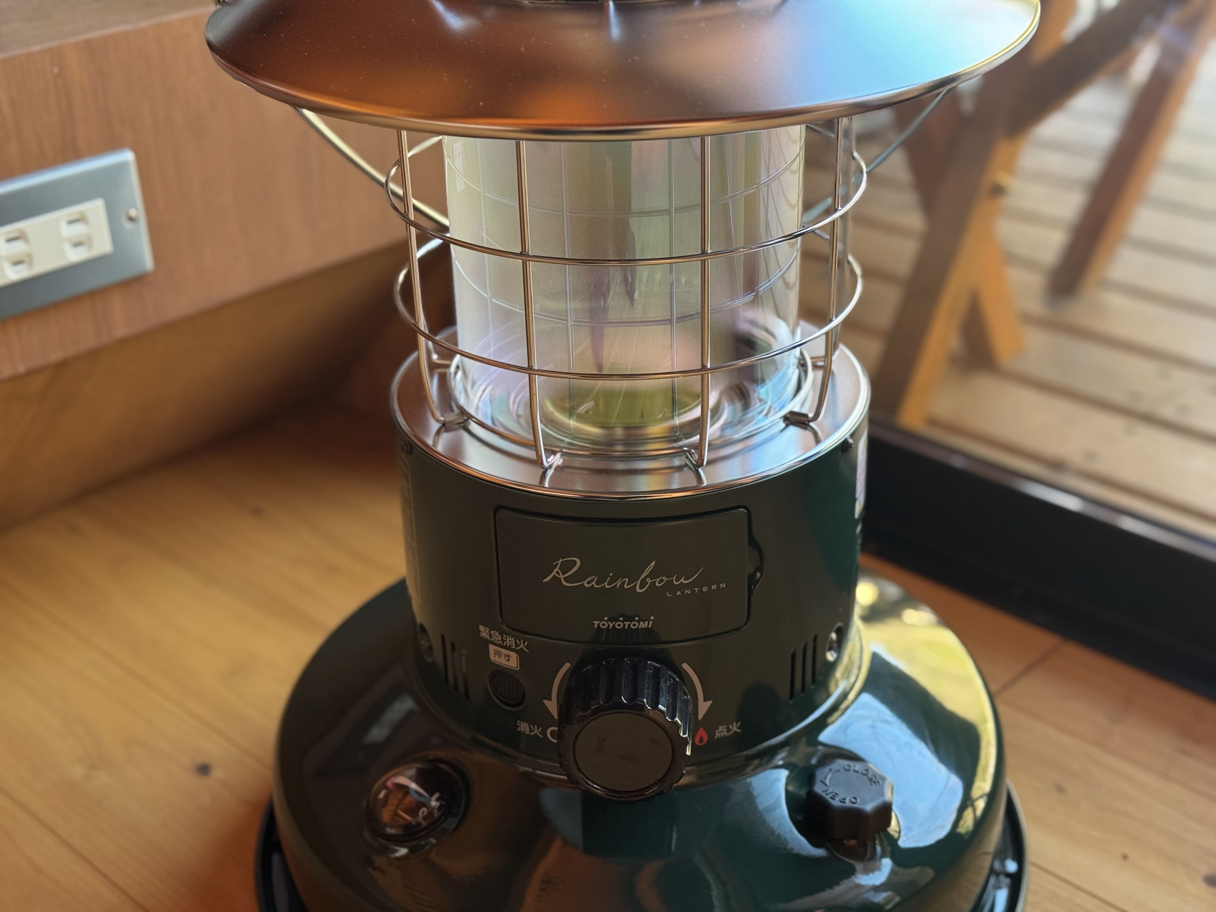 灯油ストーブ消火