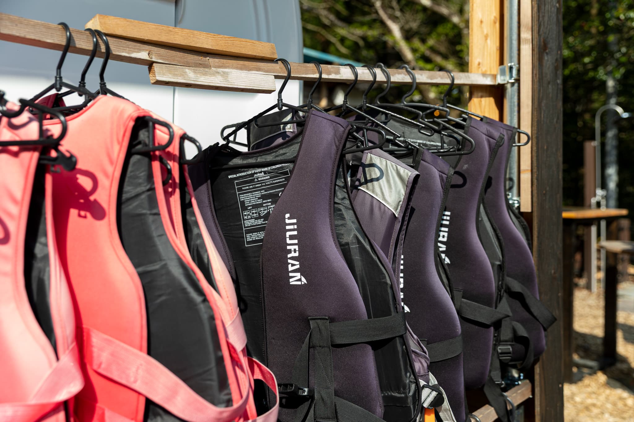 ライフジャケット貸出